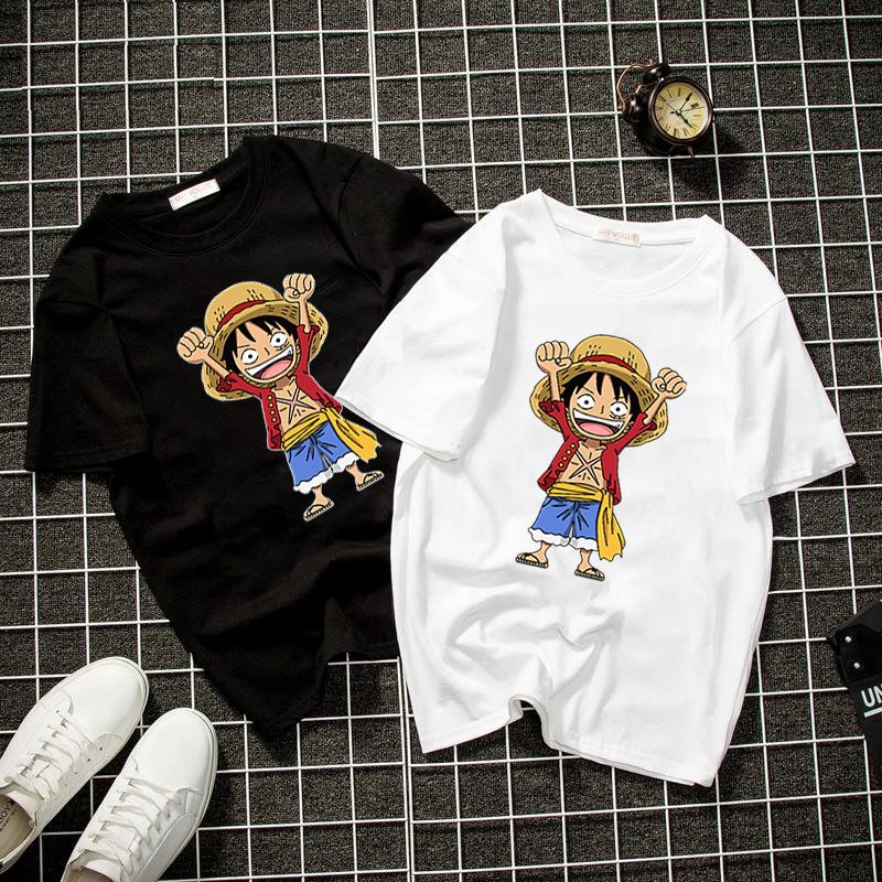 [FREE SHIP 50K] Áo thun unisex Hàn Quốc in chibi hoạt hình dễ thương vải dày mịn 2019T1078