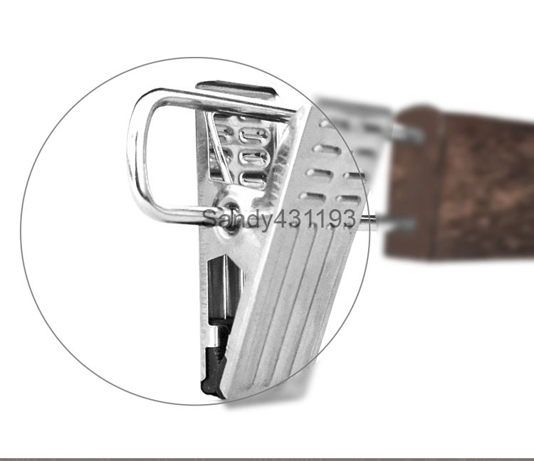 Móc Kẹp Gỗ Nâu Thường Trẻ Em 25cm ( Bộ 10 Móc )