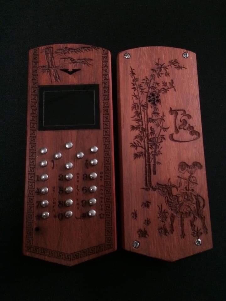Wooden Case for Nokia 1280