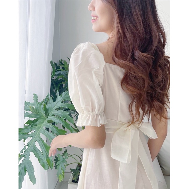 ĐẦM TRẮNG DỰ TIỆC CỰC XINH (có ảnh thật) MS80