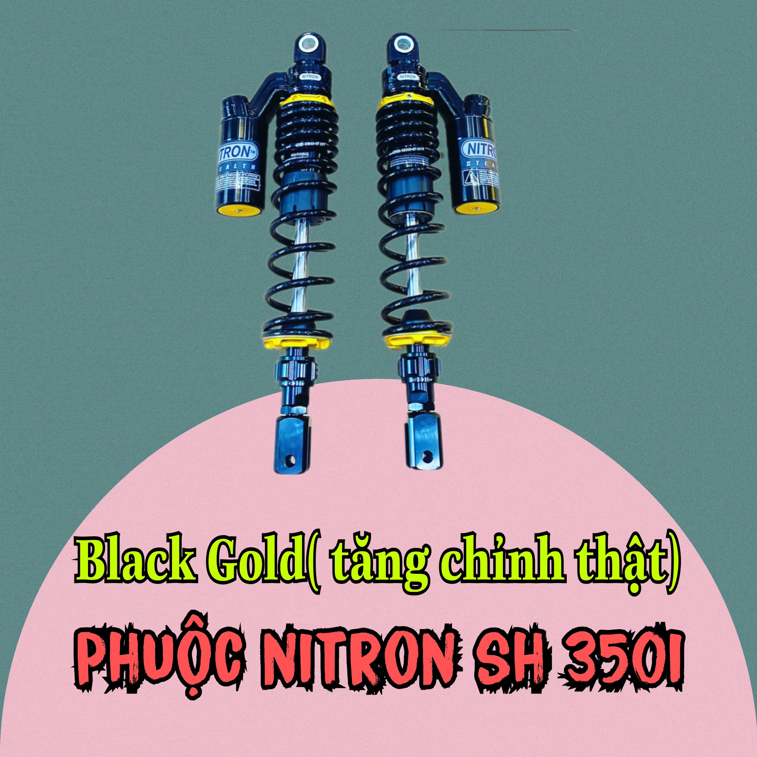 Phuộc NITRON AB-SHvn-SH 350i đủ màu