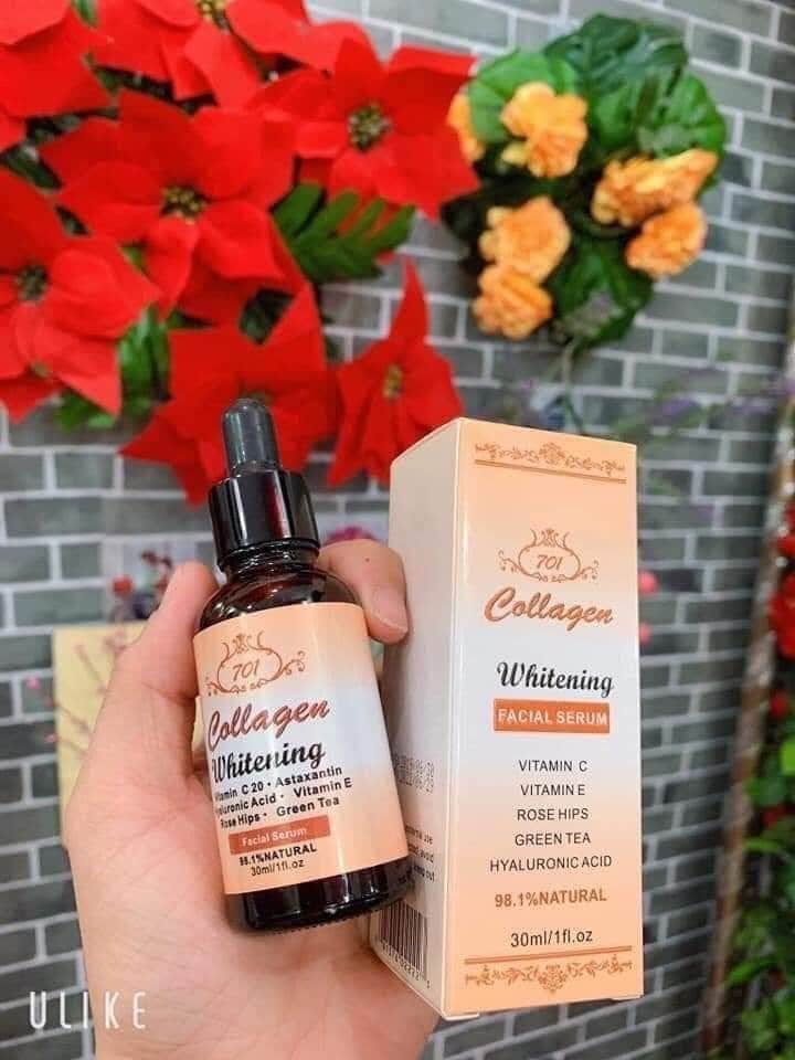 Serum collagen plus vit e dưỡng trắng căng da