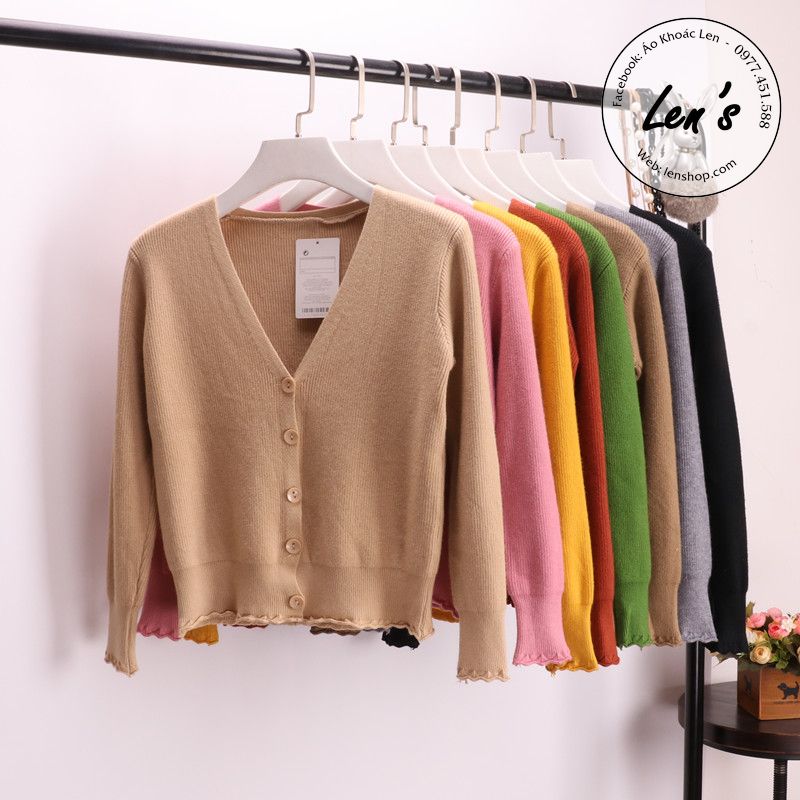 ÁO KHOÁC LEN CAO CẤP VIỀN RĂNG CƯA