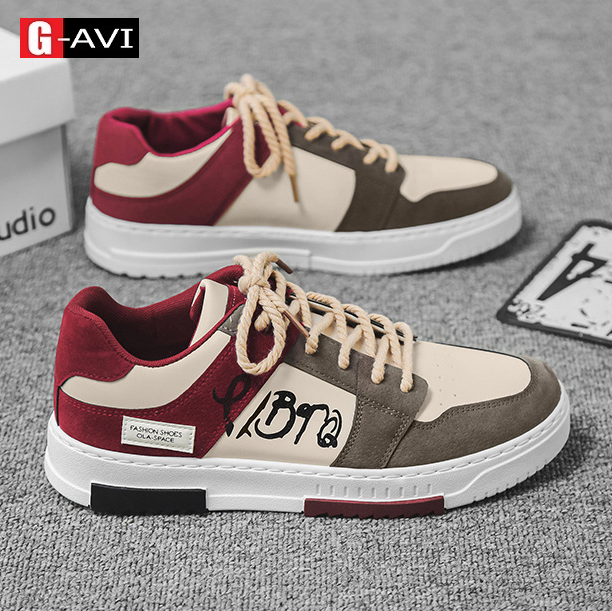Giày da nam, giày thể thao sneaker nam đế khâu cao cấp phong cách trẻ trung, năng động AVISHOP - C05