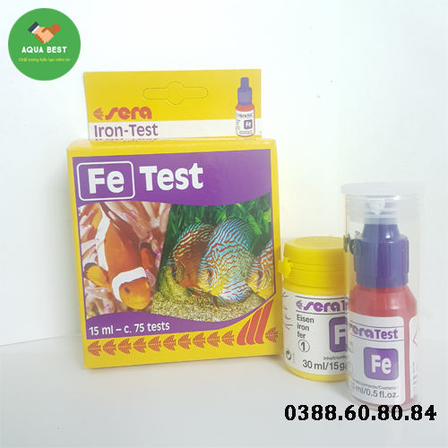[HCM]Test Fe Sera - Hộp sắt Sera Đức