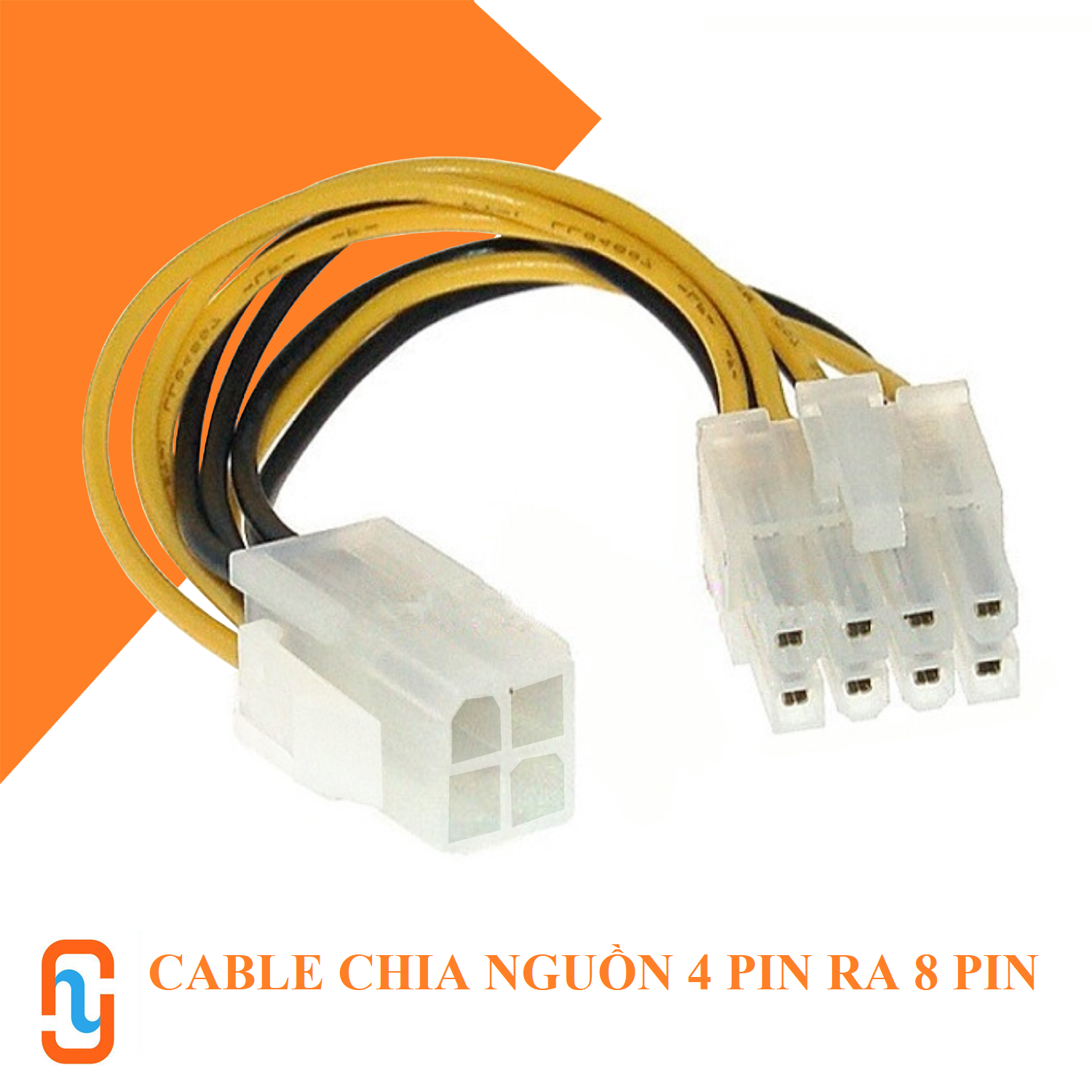 Cáp nguồn 4pin sang 8pin