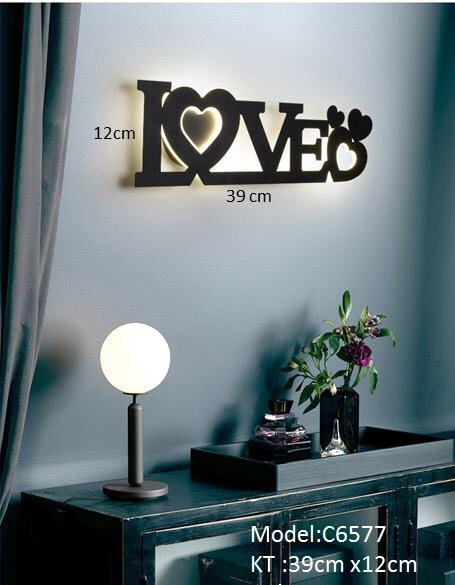 Đèn tường led C6577(Love)