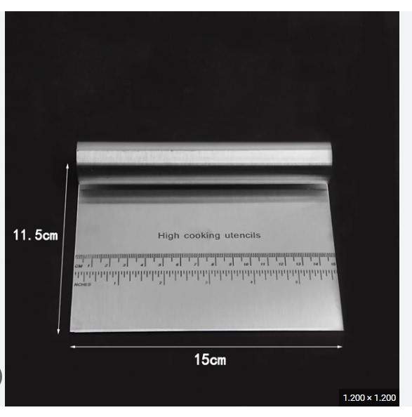 Dao chia bột inox có chia vạch