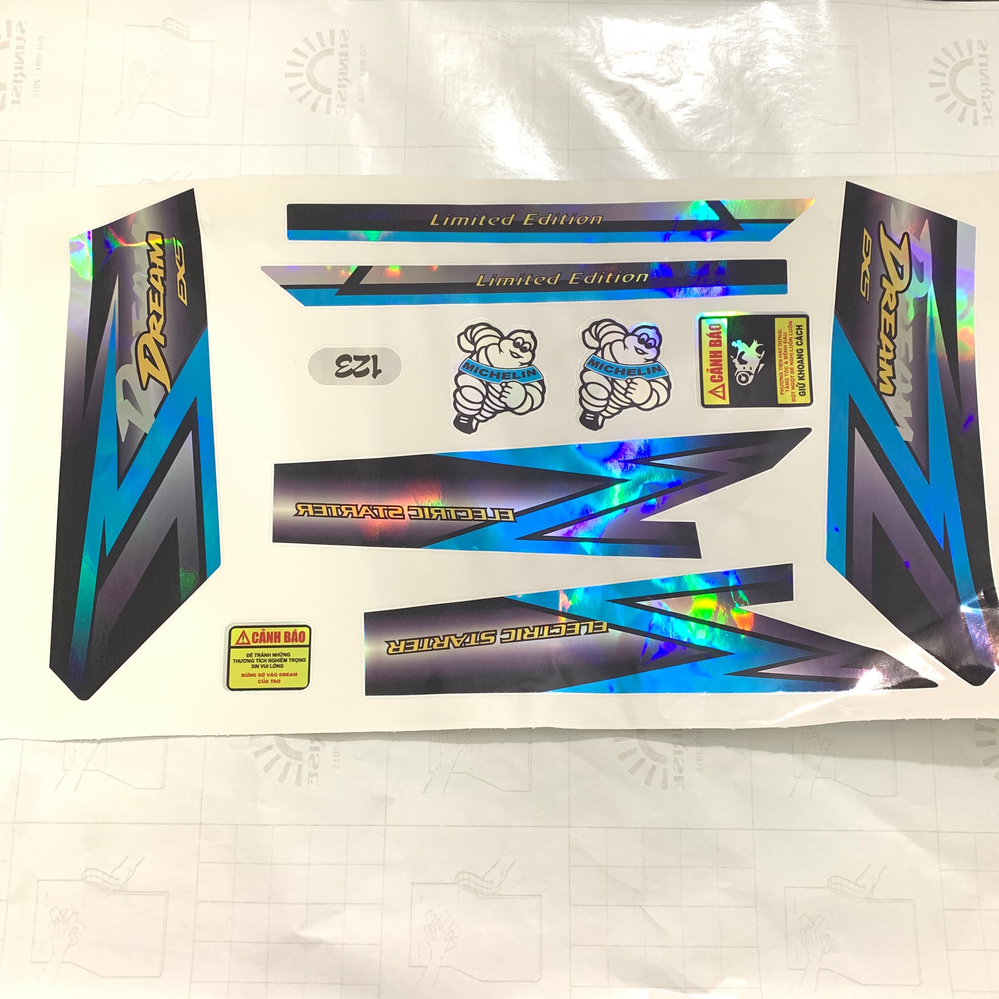 Tem Chế Dream Bản Đặc Biệt Limited 123 Mã 019