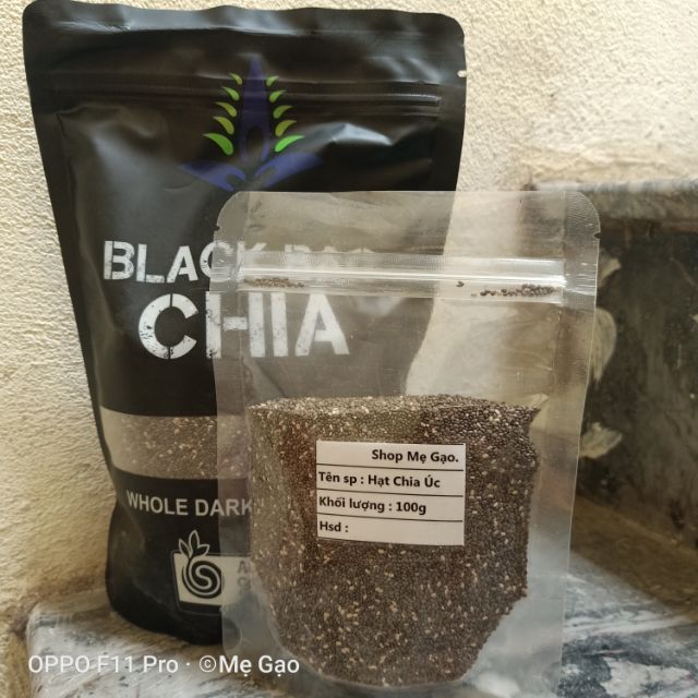 Hạt Chia Black Bag Úc 100G