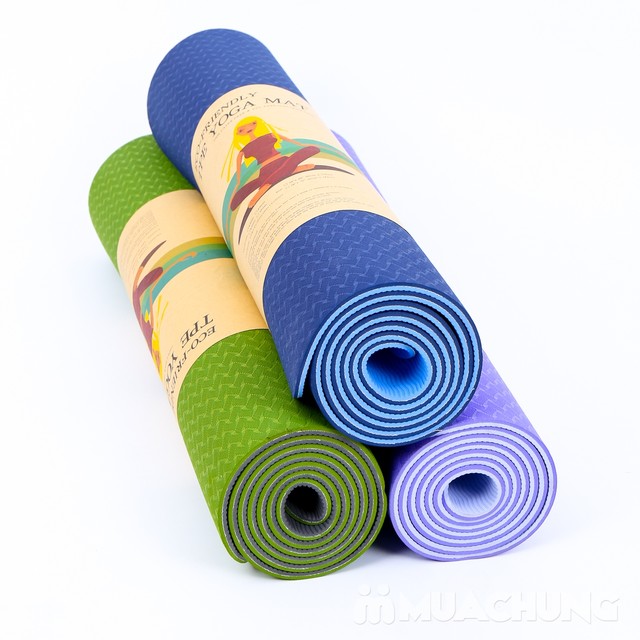 Thảm Tập Yoga TPE 2 Lớp 6mm