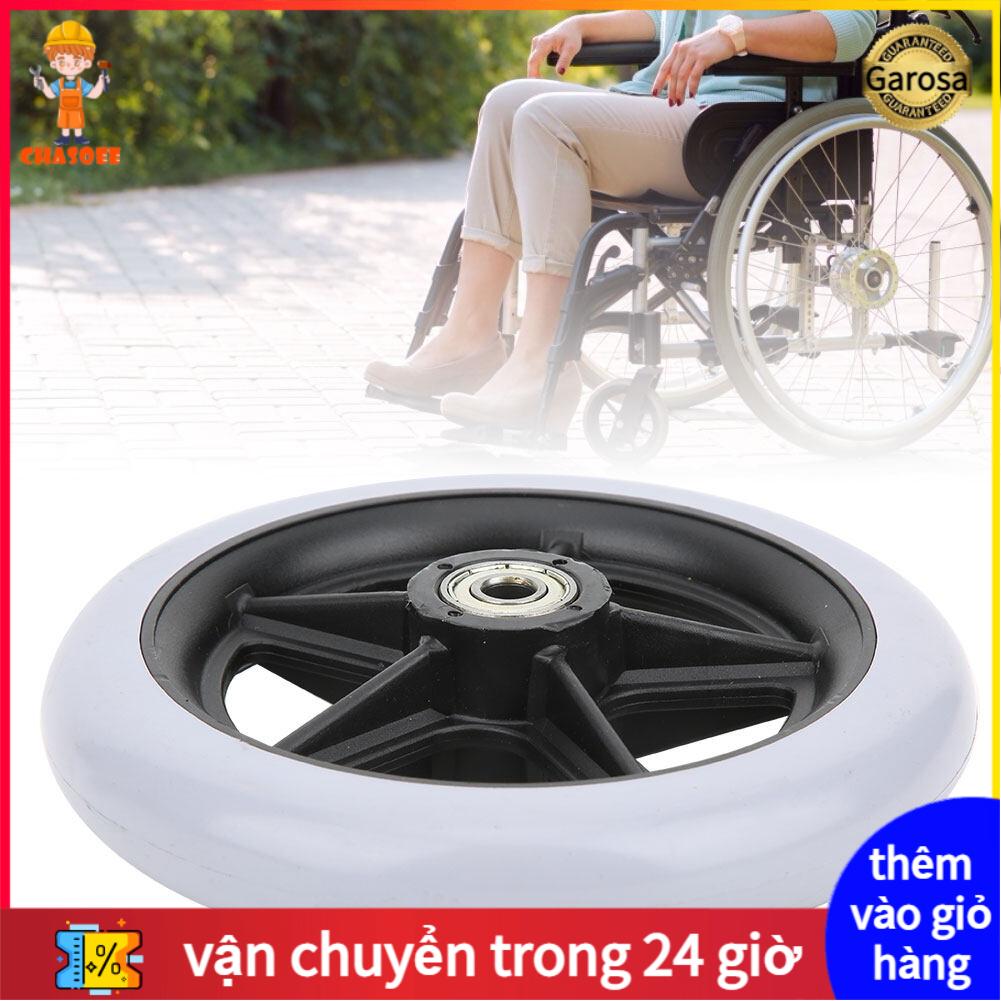 Wheelchair Wheels Replacement, 6 Inch wheelchair accessories Walker Wheels, Single Wheel Wheelchair Accessory Caster Assembly Home for Disabled Walker