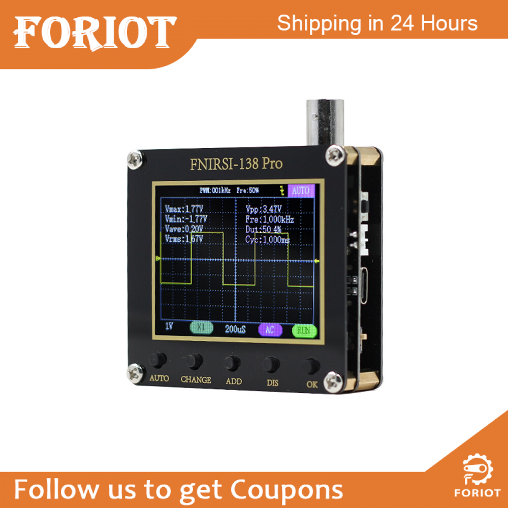 Foriot FNIRSI-138 PRO Handheld Digital Oscilloscope without battery