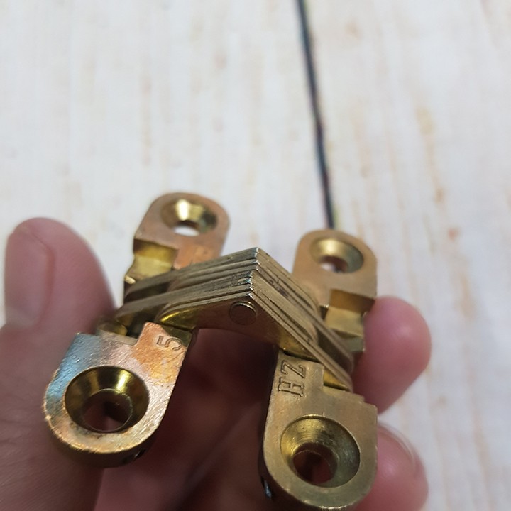 Bản lề âm chữ thập 14x45mm