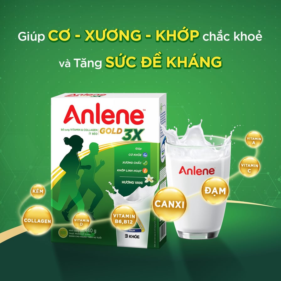 Sữa bột Anlene Gold Movepro (440g)