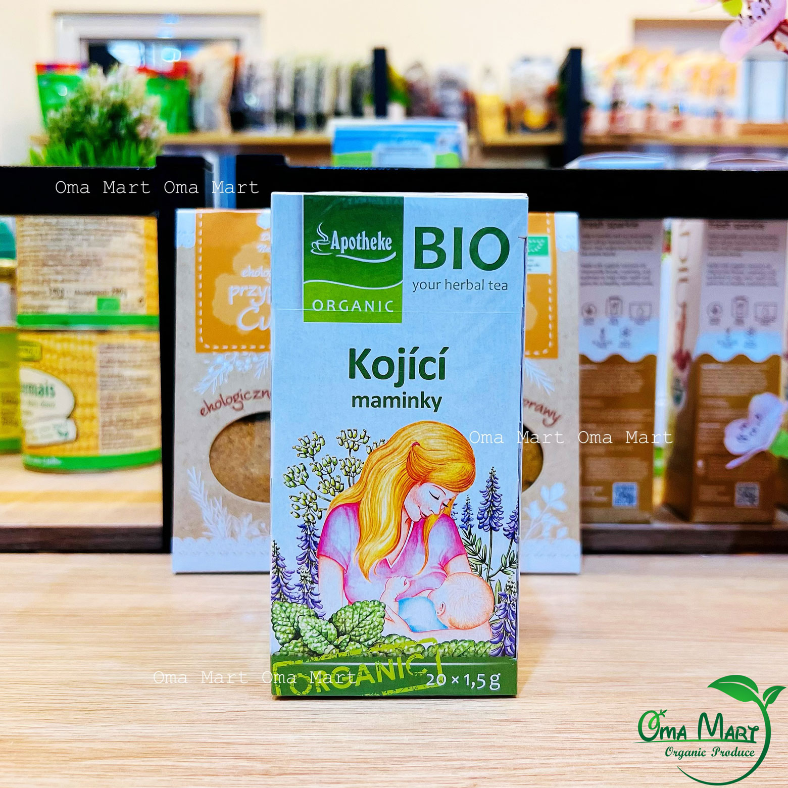 Trà Lợi Sữa Hữu Cơ Apotheke 20 Gói