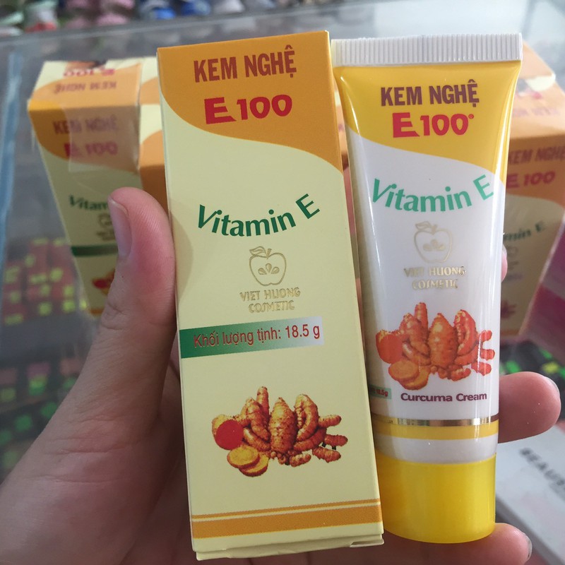 Kem nghệ ngừa MỤN thâm E100 18,5g