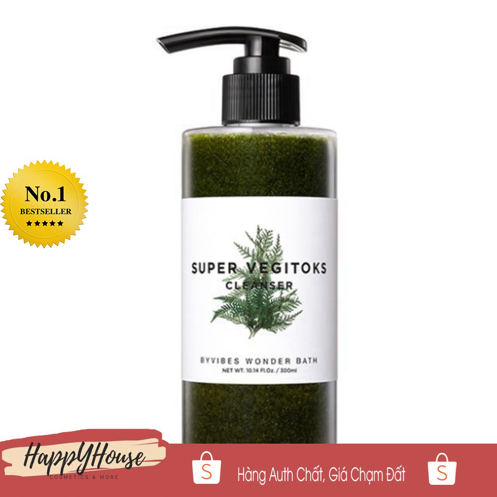Sữa Rửa Mặt Rau Củ Super Vegitoks Cleanser
