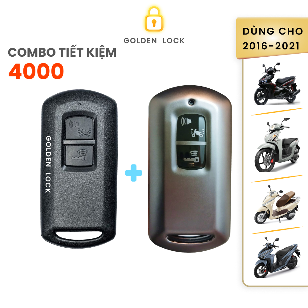 Remote Honda AB, Vision, Lead, Vario (K12, K59) (tặng dây cài chìa, móc khóa, tư vấn cài đặt)