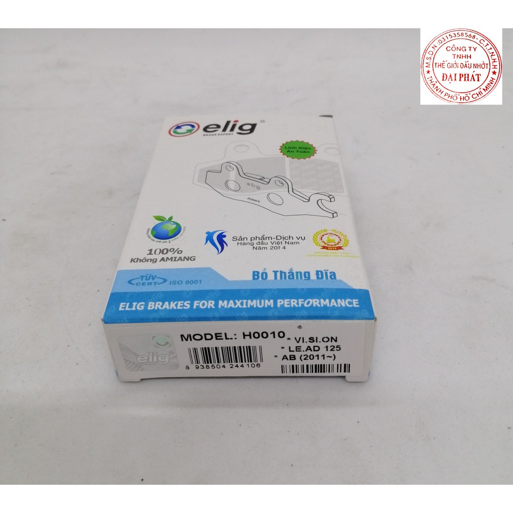[HCM]Bố thắng đĩa trước Elig dành cho Vision/AB/Lead 125