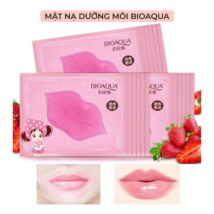 Mặt Nạ Dưỡng Môi BIOAQUA - Dưỡng ẩm, làm mềm môi