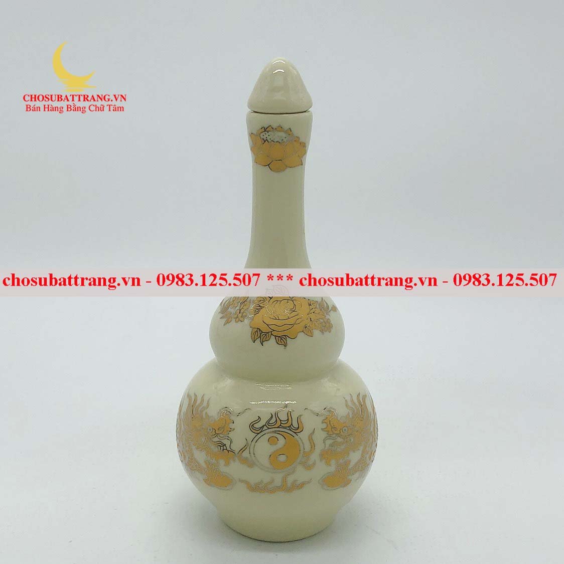 Nậm thờ men vàng kim