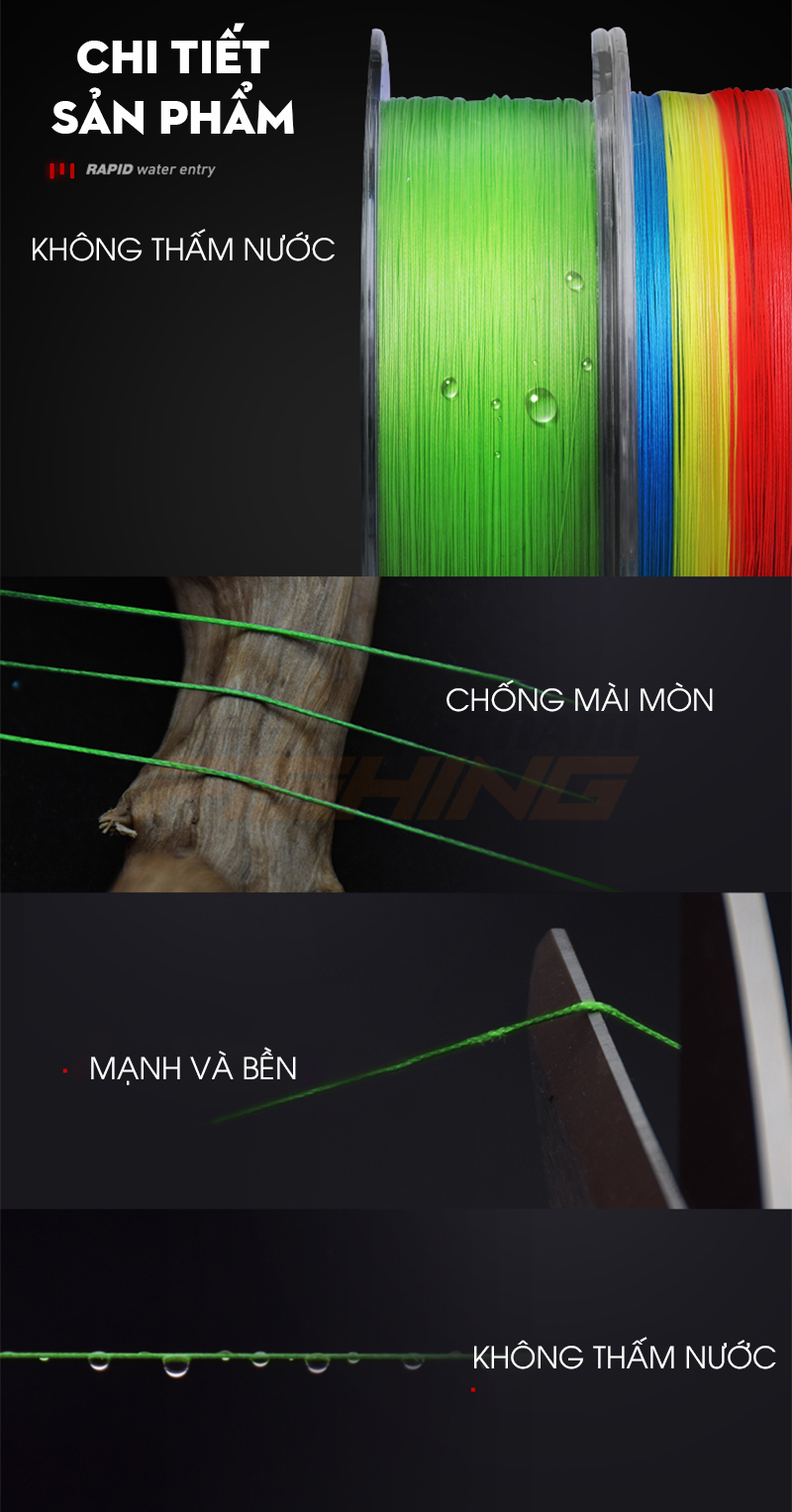 [Chính hãng] [Ảnh thật] Dây PE Handing MSS 8X