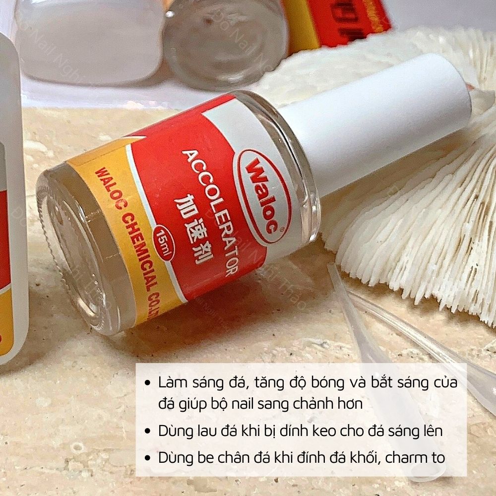 Nước khô keo làm sáng đá waloc 15ml