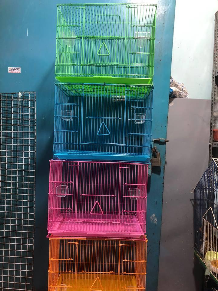 Lồng sắt không kích thước 30-40-30 cho thỏ,bọ ú,sóc..