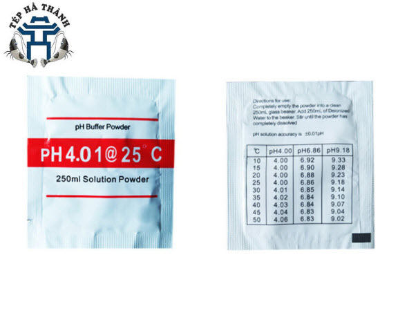 Gói bột hiệu chỉnh bút đo ph