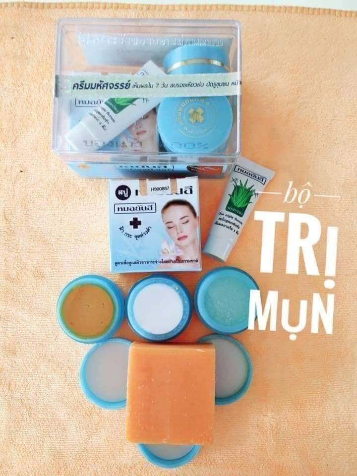 BỘ KEM MỤN THÁI LAN (YH XANH DƯƠNG)