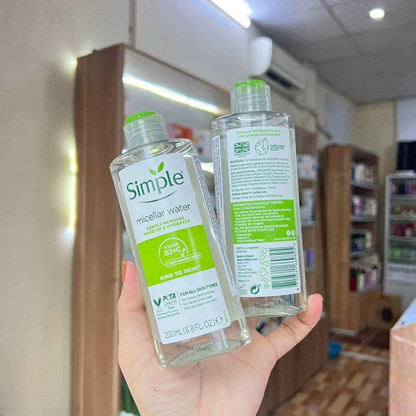 Nước Tẩy Trang Simple  200ml