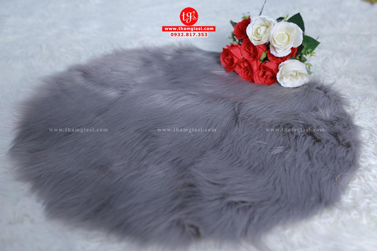 [HCM]Thảm lông chụp hình size 40x50 nhiều màu (lông dài)