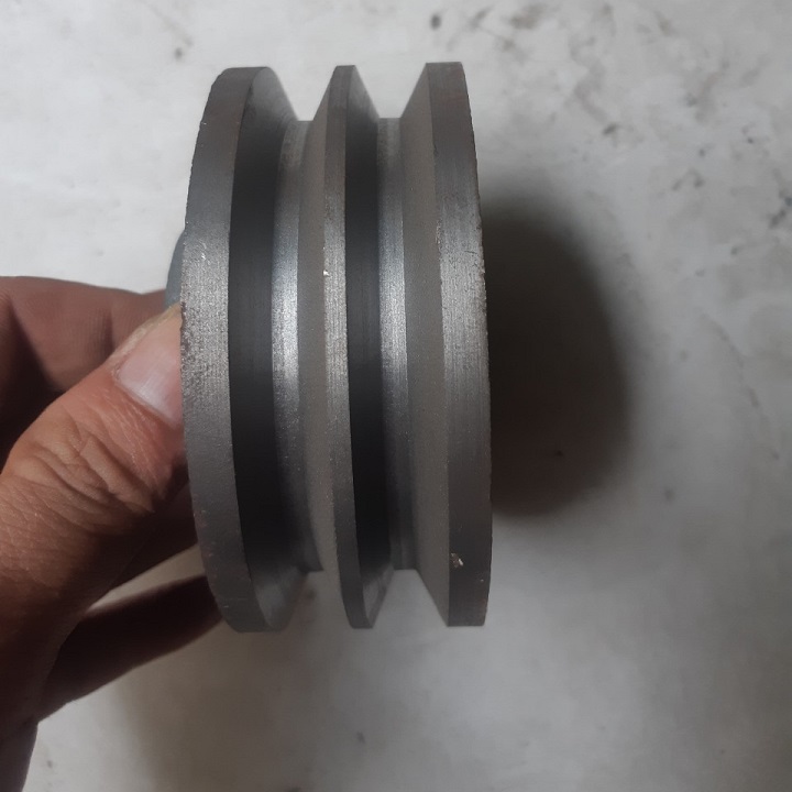 Puly 10 phân cốt 25mm hai rãnh A