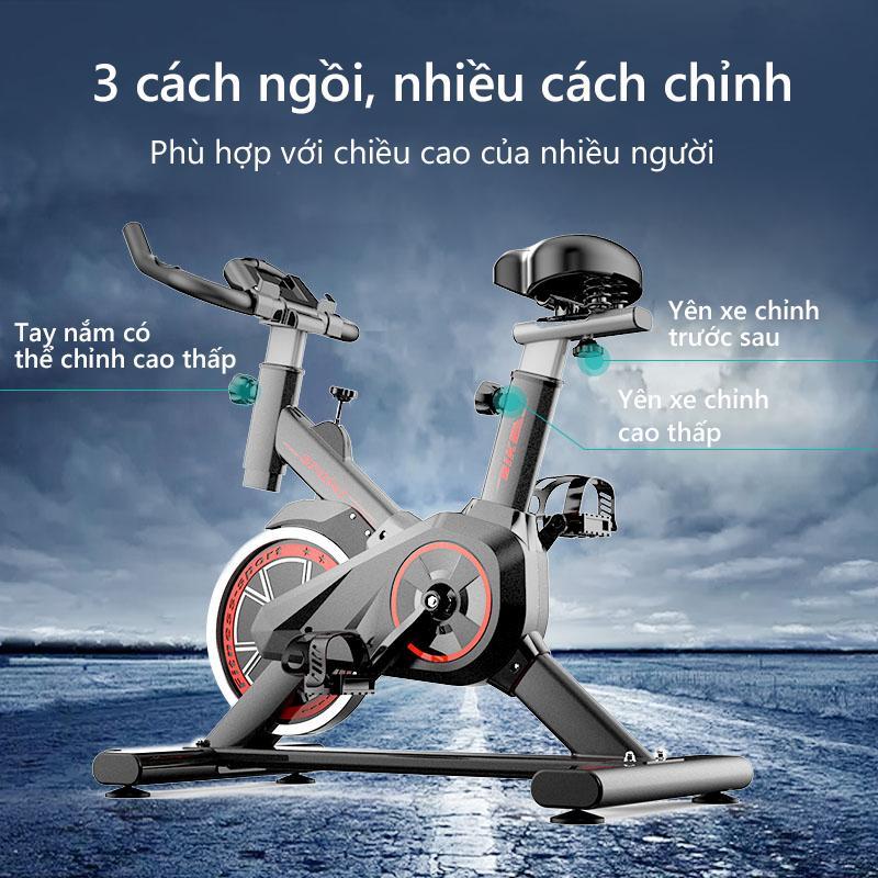 Xe đạp tập thể dục Air bike thiết kế hoàn toàn mới ,Xe đạp tập gym tại nhà dụng cụ tập gym đạp xe tại nhà yên tĩnh tiện lợi nhỏ gọn TopOne2020