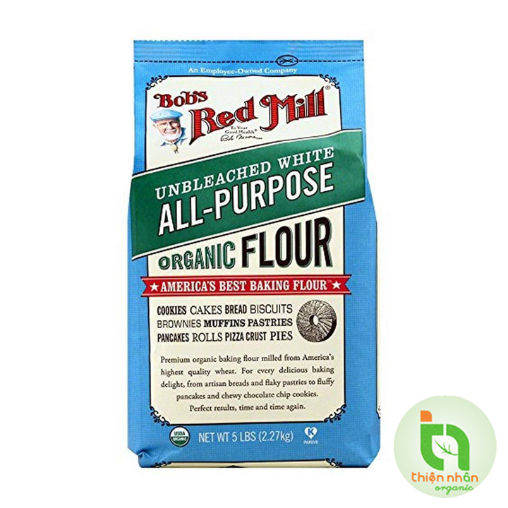 Bob's red mill organic all-purpose flour 1.36kg & 2.27kg