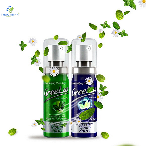 Xịt thơm miệng thảo dược GREELUX (Chai 12ml)