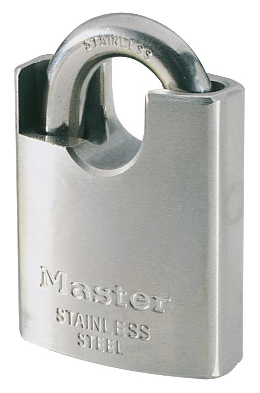 Khóa Master Lock 550EURD- Inox bảo vệ pad cửa 50mm