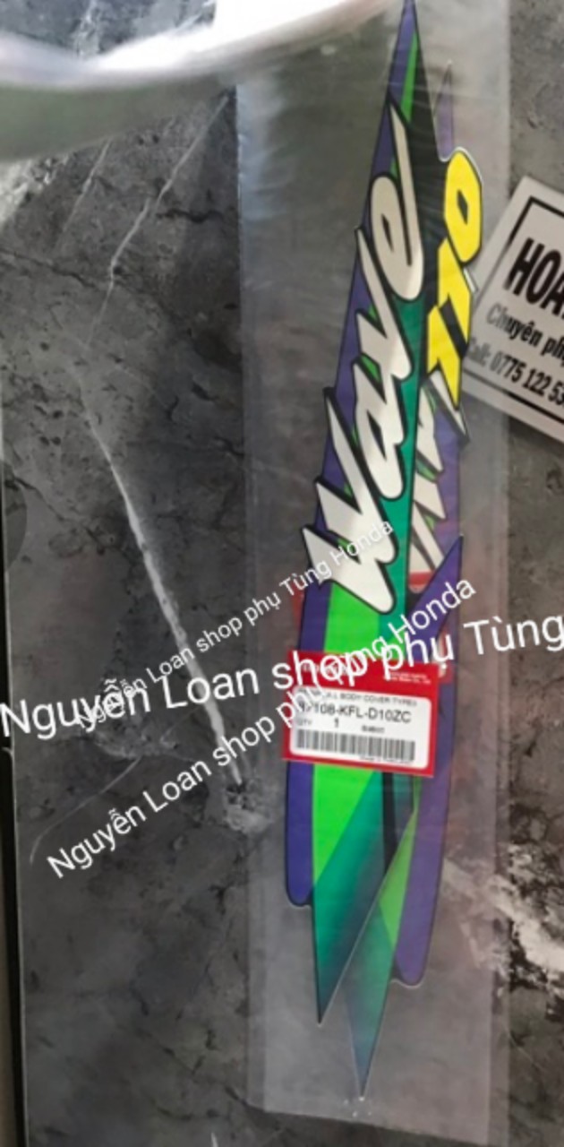 TEM WAVE THÁI 110 ZIN CHÍNH HÃNG NHẬP KHẨU THÁI LAN