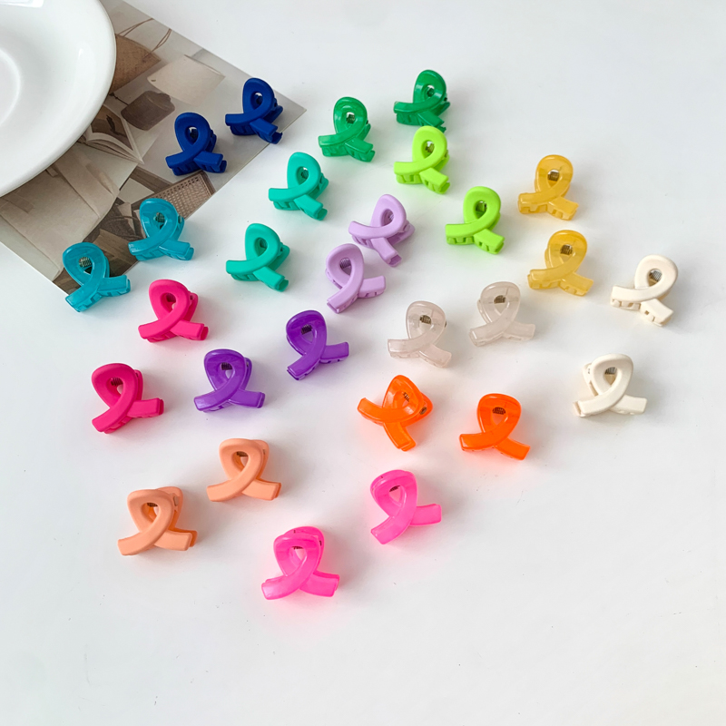LINDREAM Kẹp tóc càng cua mini màu sắc dễ thương cho bé gái