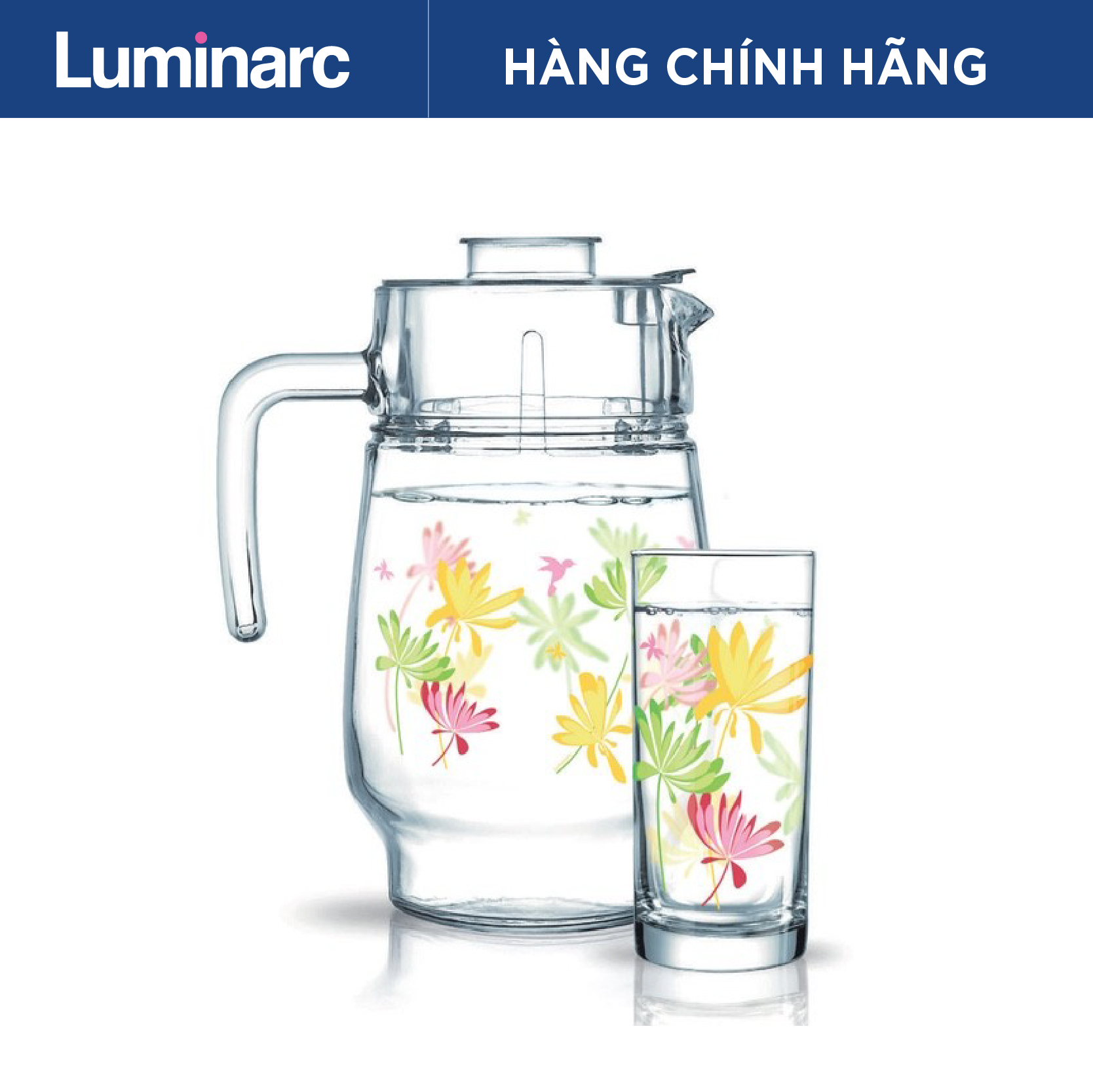 Bộ bình cốc thủy tinh Luminarc 7 chi tiết  G4621