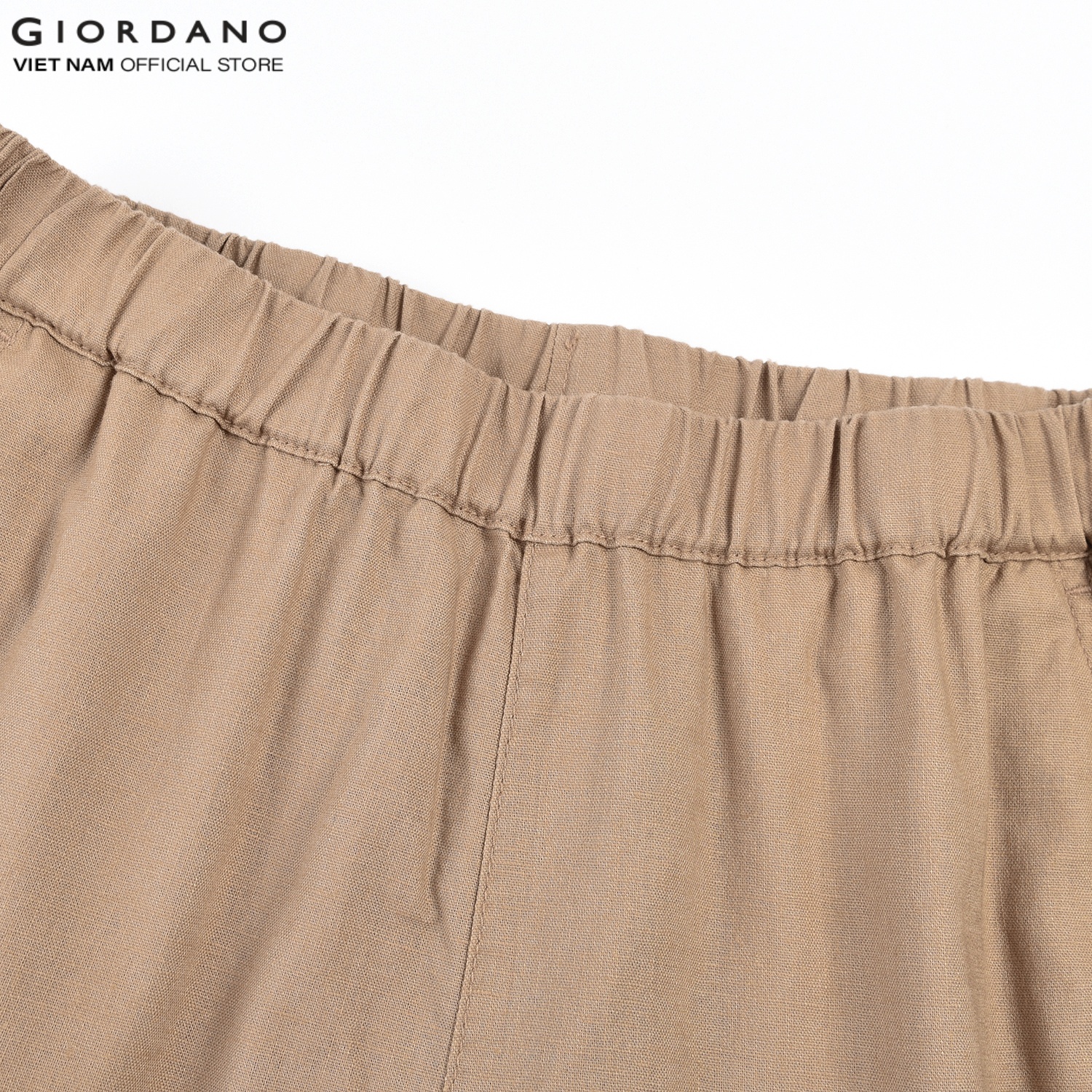 Quần Lửng Linen Capri Nữ Giordano 05420228