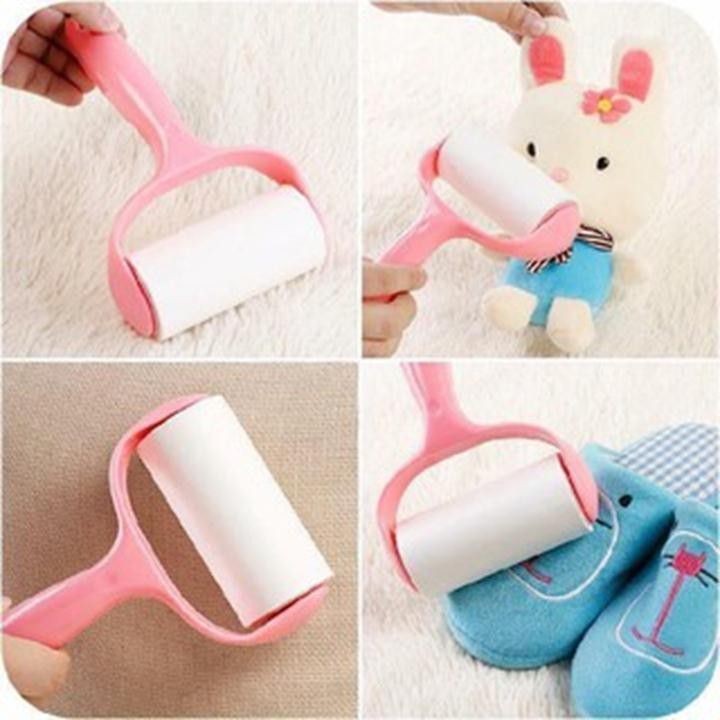CÂY LĂN DÍNH BỤI QUẦN ÁO + TẶNG KÈM 2 LÕI GIẤY LĂN