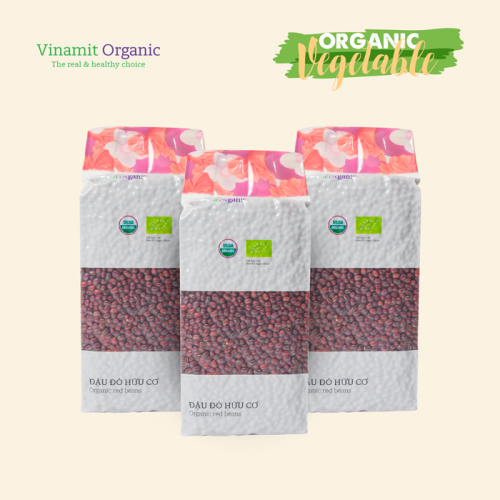 [HCM]Đậu Đỏ Hữu Cơ Vinamit 1kg