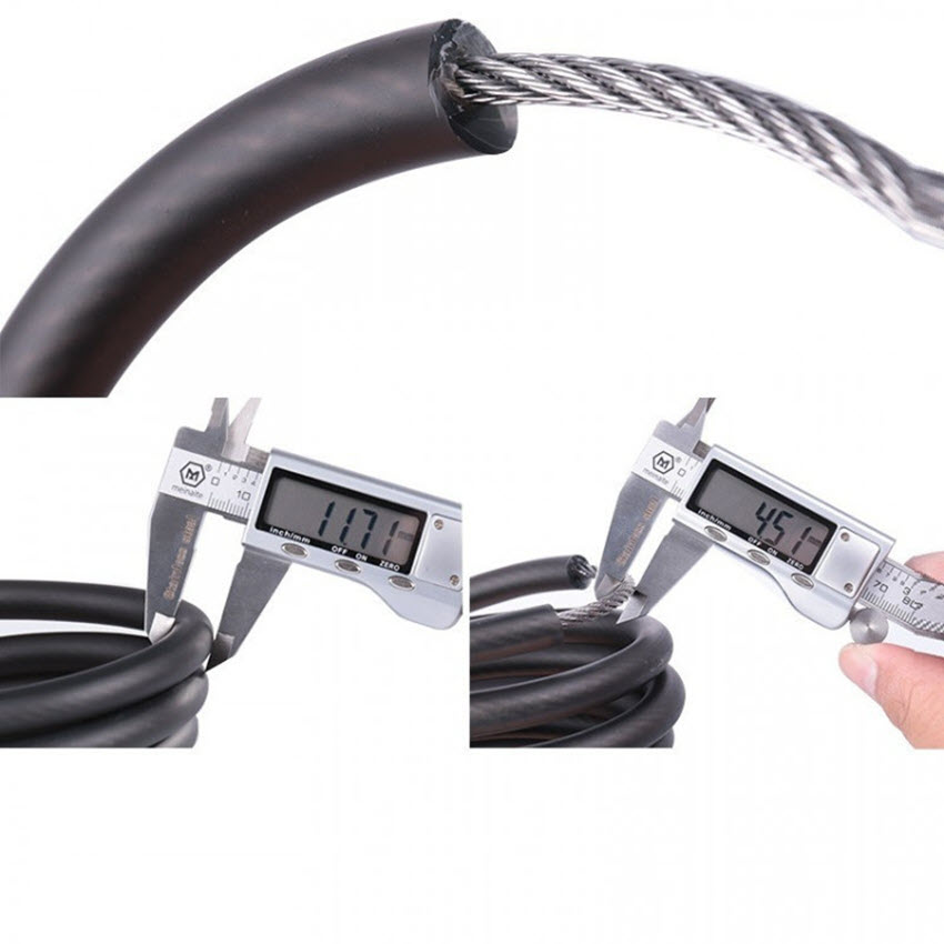 Khóa xe đạp chống trộm 4 số đổi mật khẩu an toàn