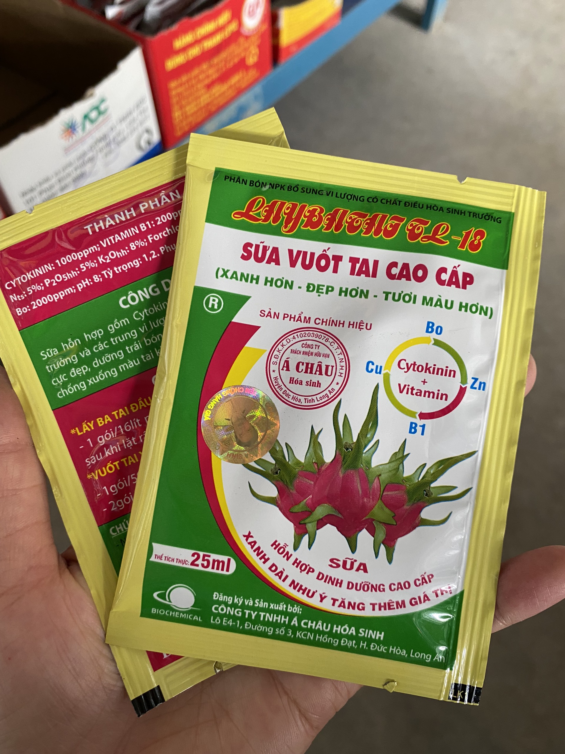 Sữa Vuốt Tai Thanh Long Cao Cấp (25ml)