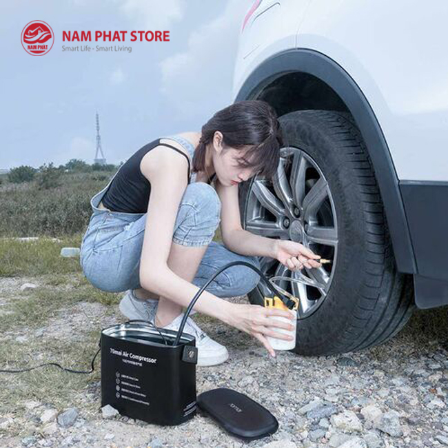 Bơm lốp xe máy ô tô 70MAI Midrive TP01