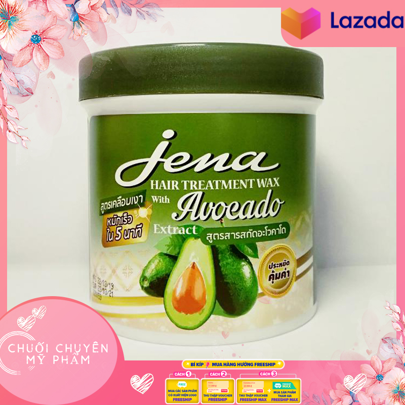 Kem ủ tóc bơ thái lan jena 500g thái lan | kem ủ tóc dầu dừa , ủ tóc bơ jena hair treatment thái lan 500ml