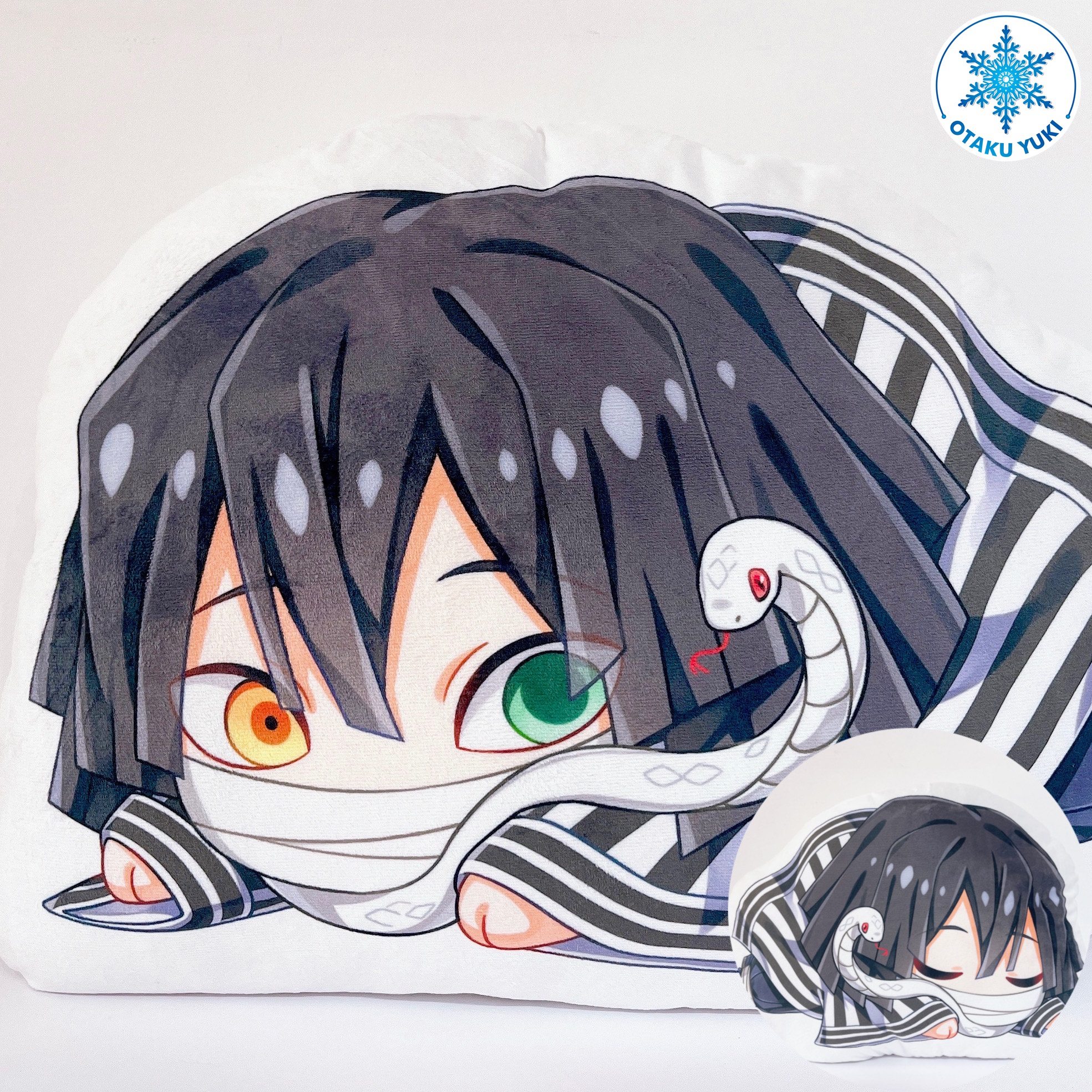 Nhồi bông kimetsu no yaiba - in 2 mặt khác nhau
