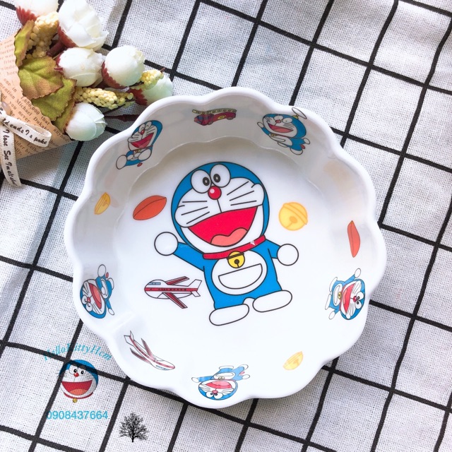 Chén Melamin Hoa Văn Hellokitty Doreamon